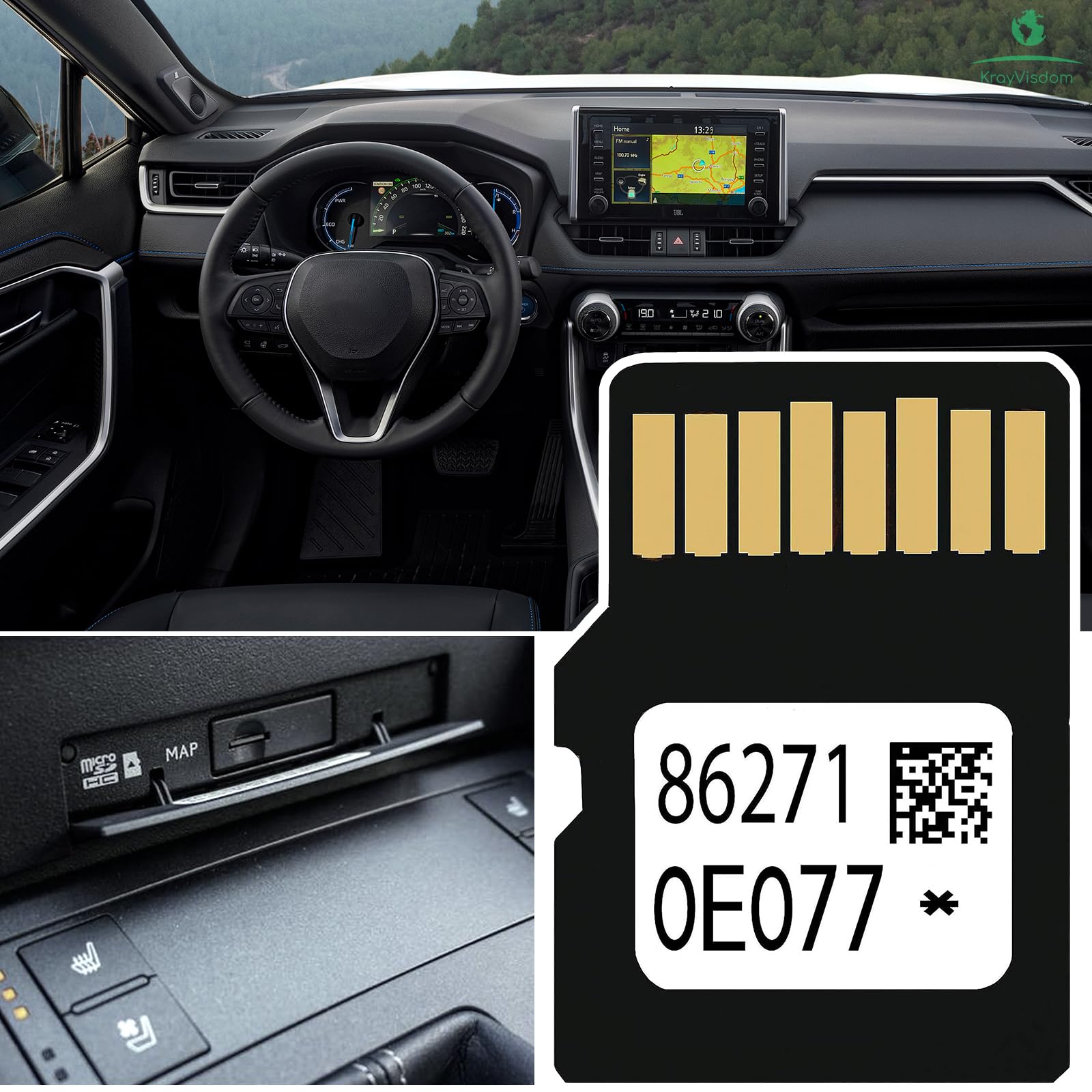 Amazon.com: 86271-0E077 Navigation SD Card | 2025 GPS Map Update